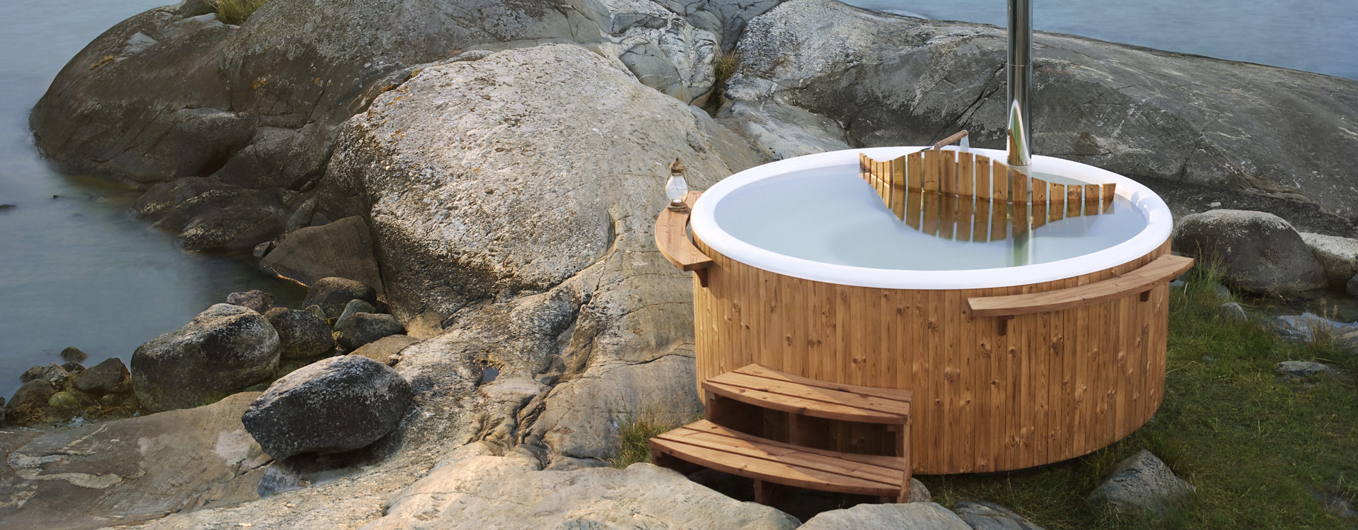 Wooden hot tubs from Skargards 4 person hot tub